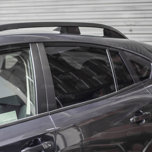 Window Pillar Overlays - Carbon Fiber | 2018-2022 Subaru Crosstrek