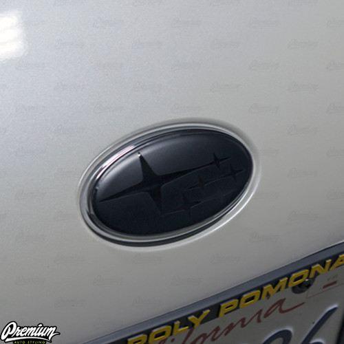  2022 Subaru BRZ | Emblem Overlay Set Front, Rear, & Steering Wheel Stealth