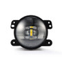 AlphaRex Universal Chrysler/Dodge/Hummer/Jeep DoubleTap Dual Color LED Proj Fog Lights - White/Amber - 210004 User 4