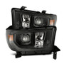AlphaRex 07-13 Toyota Tundra / 08-17 Sequoia LUXX LED Proj HL Alpha-Blk w/Actv Light Seq. Sig + DRL - 880825 Photo - Primary