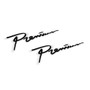 Premium Fast Script Logo Decal | Small 6 inch Set of 2 (Choose Your Color)