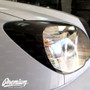 Headlight Amber Delete w/ Eyelid Vinyl Overlay V1 -Gloss Black | 2003-2009 Toyota 4Runner (4th Gen)