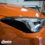 Headlight Amber Delete Gloss Black Vinyl Overlay | Subaru Crosstrek 2018-2019 (Limited Model Only)