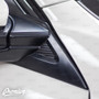 Mirror Accent Insert Vinyl Overlay - Carbon Fiber | 2016-2021 Honda Civic