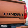 Tundra Tail gate Lettering Vinyl Overlays - Multiple Colors Available | Toyota Tundra (2014-2021)