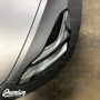 Headlight Eyelid Vinyl Accent Overlay v2 (Small) - Blackout | 2018+ Tesla Model 3