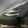 Headlight Eyelid Vinyl Accent Overlay v1 (Large) - Carbon Fiber | 2018+ Tesla Model 3