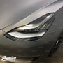 Headlight Eyelid Vinyl Accent Overlay v2 (Small) - Carbon Fiber | 2018+ Tesla Model 3