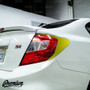 Tail Light Deck Overlay - Smoke Tint | 2012 Honda Civic Sedan