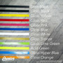 ( Choose Your Color ) - Front Grille RAM Emblem Vinyl Overlay ( Face Only ) | 2019-2023 Dodge Ram 1500