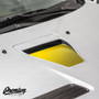 Hood Scoop Inlay - Carbon Fiber | 2008-2015 Mitsubishi Evo X