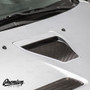 Hood Scoop Inlay - Carbon Fiber | 2008-2015 Mitsubishi Evo X