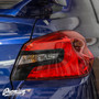 Tail Light Insert With Custom Cut-Out Overlay - Gloss Black | 2015-2021 Subaru WRX/STI