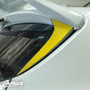 Carbon Fiber - Hatch Pillar Accent Overlay | 2019-2024 Toyota Corolla Hatchback