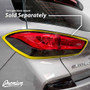 Tail Light Smoke Tint Overlay | 2018-2020 Hyundai Elantra GT Hatchback