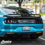 Smoked Rear Bumper Reflector Overlay - Smoke Tint | 2018-2023 Ford Mustang  GT