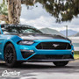 Front Bumper Roush Style Accent Overlay - Satin Black | 2018-2023 Ford Mustang