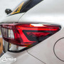 Tail Light Trim Accent Overlay w/ Mountain Range Cut Out -Gloss Black | 2018-2022 Subaru Crosstrek