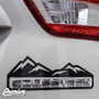 Crosstrek Mountain Range Decal - Gloss Black | 2018-2022 Subaru Crosstrek