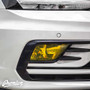 Fog Light Overlay - Yellow Tint | 2016-2018 Volkswagen Jetta GLI Sedan