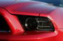 Smoked Headlight Tint Overlay | 2010-2014 Ford Mustang