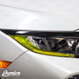 JDM Yellow Headlight DRL Tint Overlay | 2016-2020 Honda Civic Sedan