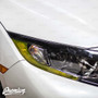 JDM Yellow Headlight DRL Tint Overlay | 2016-2020 Honda Civic Coupe