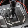 (Premium Model Only) - Carbon Fiber Shifter Trim Vinyl Overlay | 2018-2023 Subaru Crosstrek