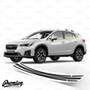 Window Trim Chrome Delete Vinyl Overlay - Satin Black | 2018-2023 Subaru Crosstrek