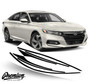 Window Trim Chrome Delete Vinyl Overlay Kit - Satin Black | 2018-2020 Honda Accord