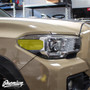 TRD Headlight Amber Delete Vinyl Overlay - Gloss Black | 2016-2023 Toyota Tacoma