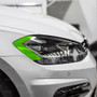 Headlight Amber Delete Vinyl Overlay - Smoke Tint | 2018-2020 Volkswagen Golf R