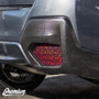 Smoked Bio Hex Rear Reflector Overlays | 2018-2022 Crosstrek