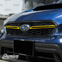 Grille Winglet  Overlays ( Choose Your Color ) | 2018-2021 Subaru WRX / STI