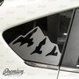 Mtn. Range Rear Quarter Window Decal | 2018-2022 Subaru Crosstrek