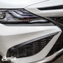 Carbon Fiber Lower Headlight  Accent Overlays | 2018-2021 Toyota Camry