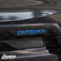 Side Panel Outback Emblem Overlay Set (Choose Your Color) | 2022-2024 Subaru Outback Wilderness