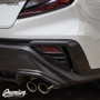 Smoked Rear Bumper Reflector Overlays | 2022 Subaru WRX