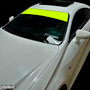 Universal Fit | FLUORESCENT YELLOW Window Banner - Blank ( No Logo )