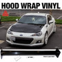 Textured Black Carbon Fiber - Hood Wrap Vinyl | Universal Fit ( Measure Size Needed)