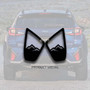 Rear Bumper Reflector w/ Mountain Range Overlays - Subaru Crosstrek (2024+)