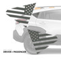 American Flag Quarter Window Decal Set | 2024+ Subaru Crosstrek