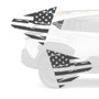 Distressed Flag Quarter Window Decal Set | 2024+ Subaru Crosstrek