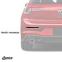 Rear Bumper Reflector Overlays | 2022+ GTI, 2022+ Golf R