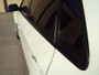 Matte Black Window Trim Overlays : 2008 - 2013 WRX STI Sedans