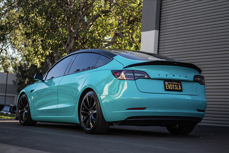 Vinyl Wrapping A Tesla! 