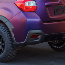 Rear Bumper Reflector Smoke Tint Overlays | 2012-17 Subaru Crosstrek XV / 2012-15 Impreza
