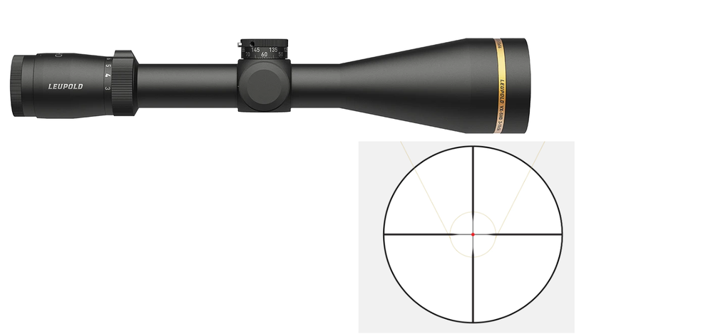 Leupold VX-5HD 3-15x56 (30mm) CDS-ZL2 Side Focus Metric Illum. FireDot 4 Fine 175834 Save 400$