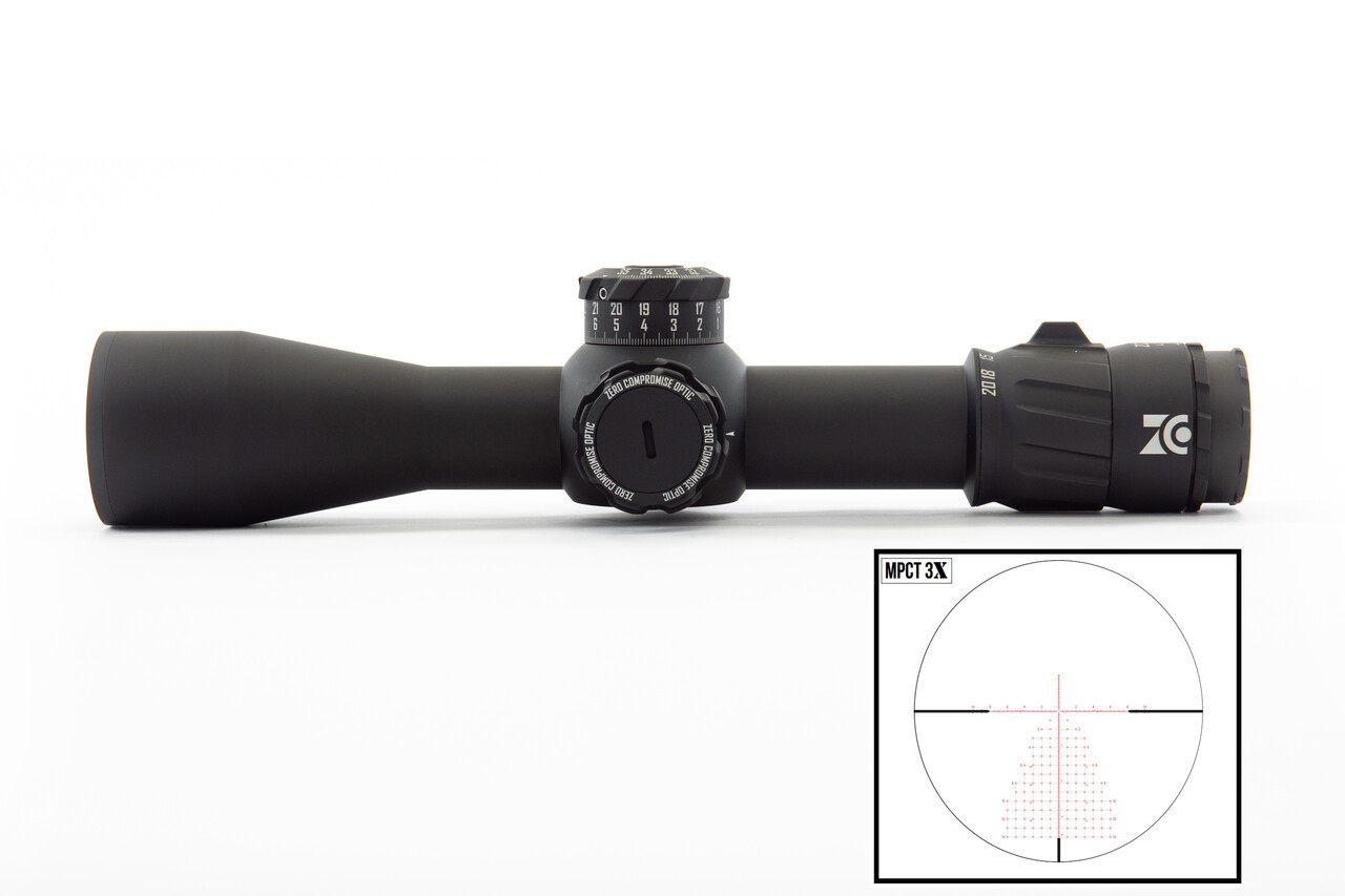 Zero Compromise Optic ZC420 4-20x50 MPCT-3x Reticle NLE