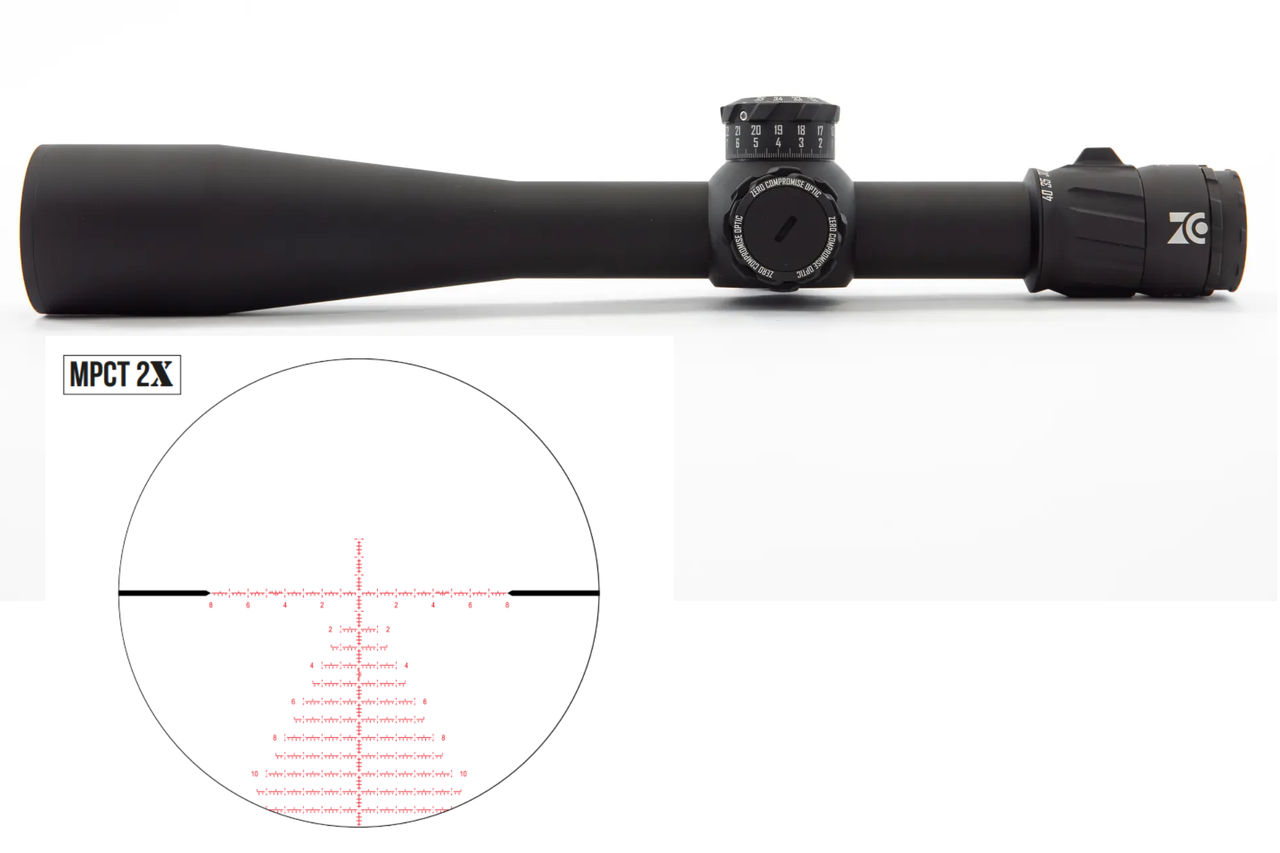 Zero Compromise Optic ZC840 8-40x56 Riflescope MPCT-2X NLE
